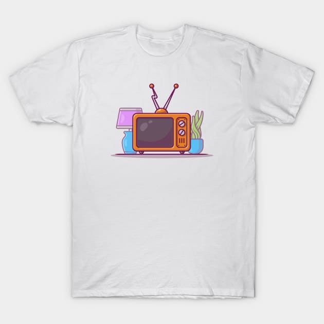 Vintage Television T-Shirt by Catalyst Labs